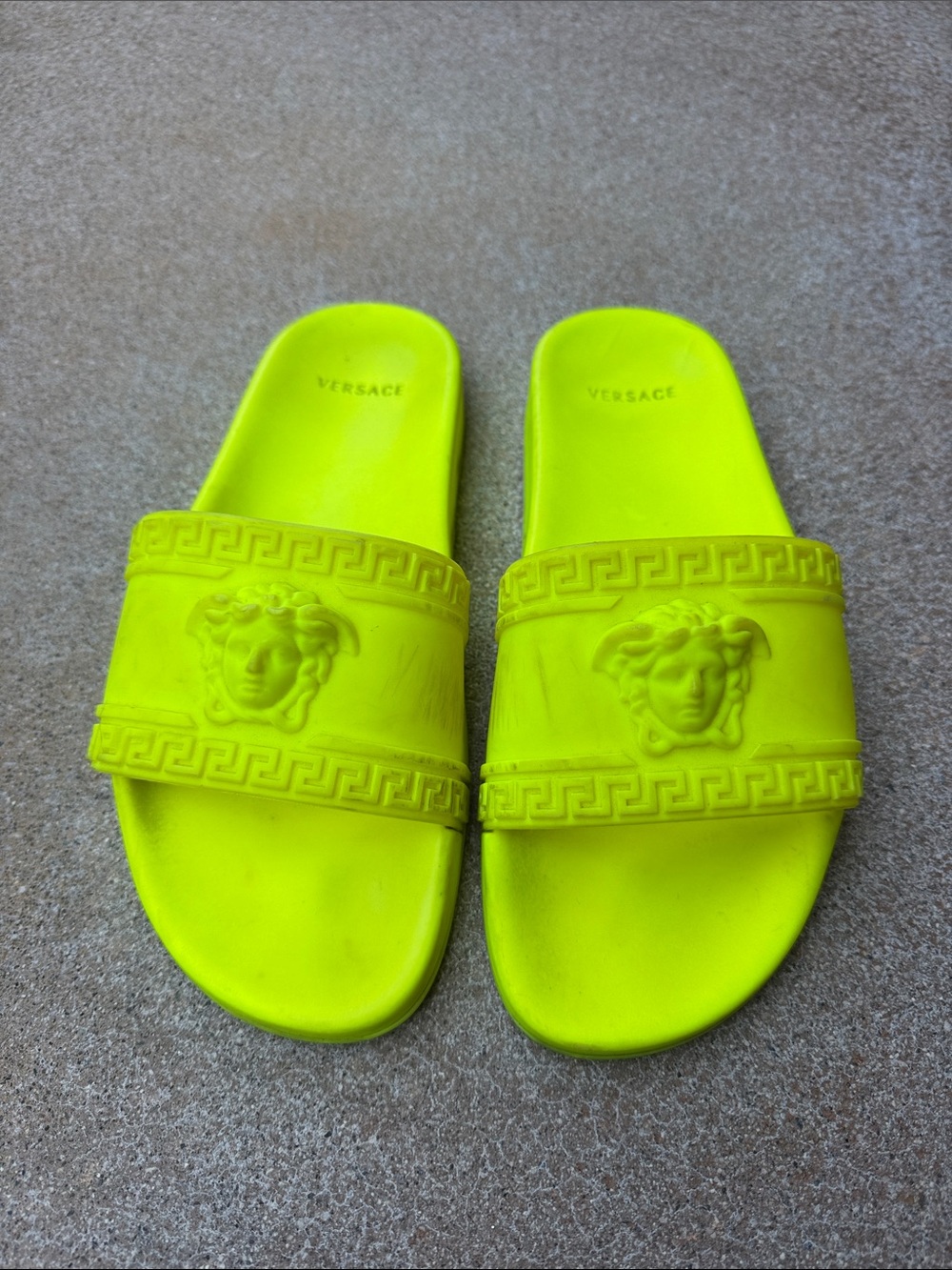 Versace Palazzo Medusa pool slides